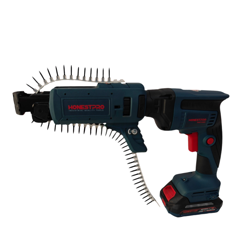 Visseuse Chargeur de vis 21V Pour plaque de plâtre HONESTPRO